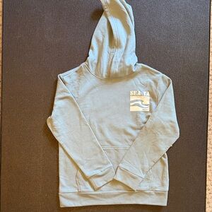 Sea Wave Graphic Hoodie